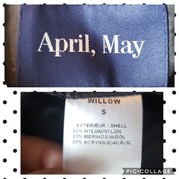 April, May Mixed Plaid Tailored Jacket - Picture 7 of 8